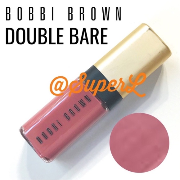Bobbi Brown Other - 2/$20 NEW Bobbi Brown Luxe Liquid Lip Velvet Matte Double Bare Lipstick Mauve
